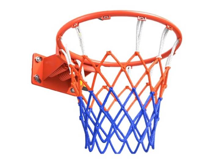 Onxyrbyte Wandmontage Basketballanlage,Indoor & Outdoor Basketballkorb mit Brett,Basketball Korb im Zimmer Wandmontage,Inklusive sämtlichem Zubehör,Stabiler Stand,für Garten & Hof