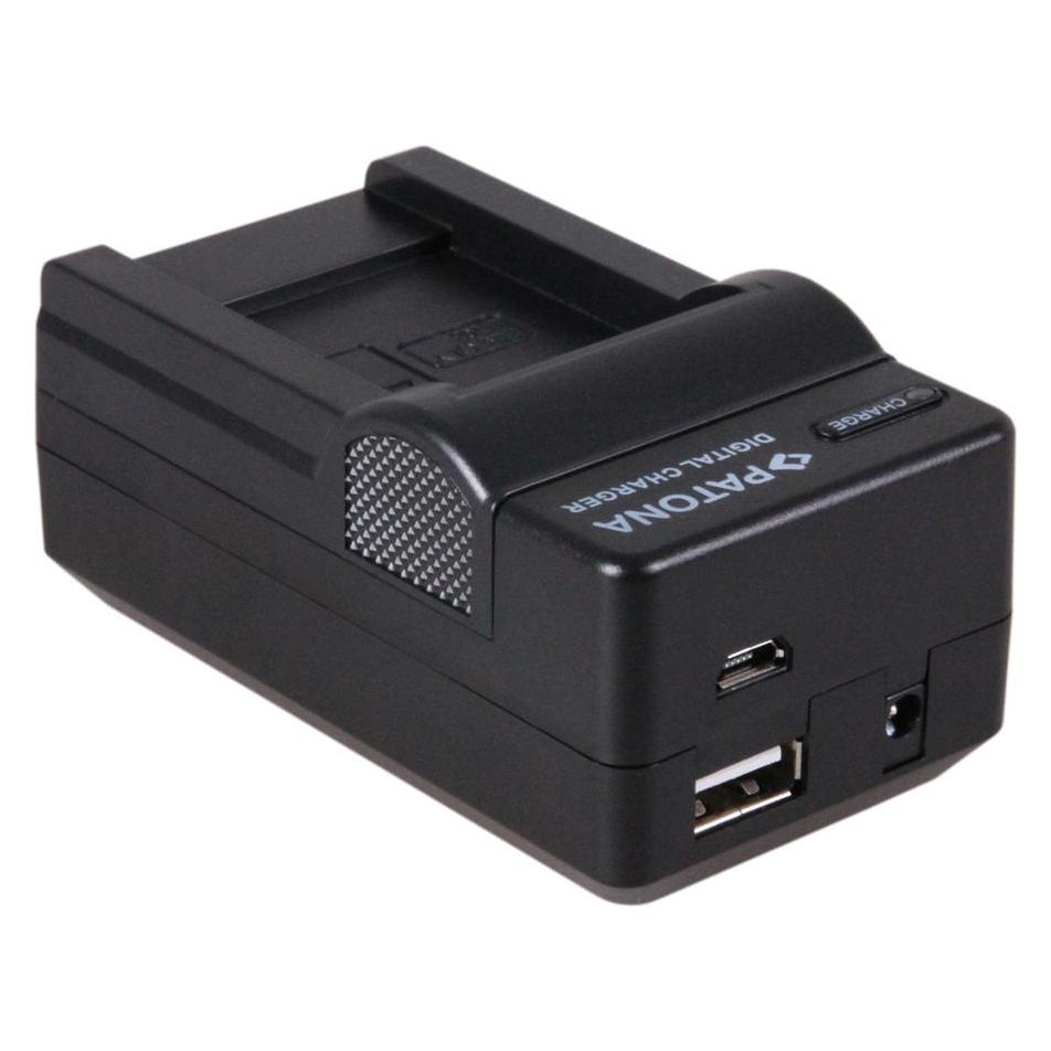 Patona 4in1 Ladegerät f. Olympus 70B 70-B FE-4040 FE-4020 (Kamera Akku Ladegerät) (34481250)