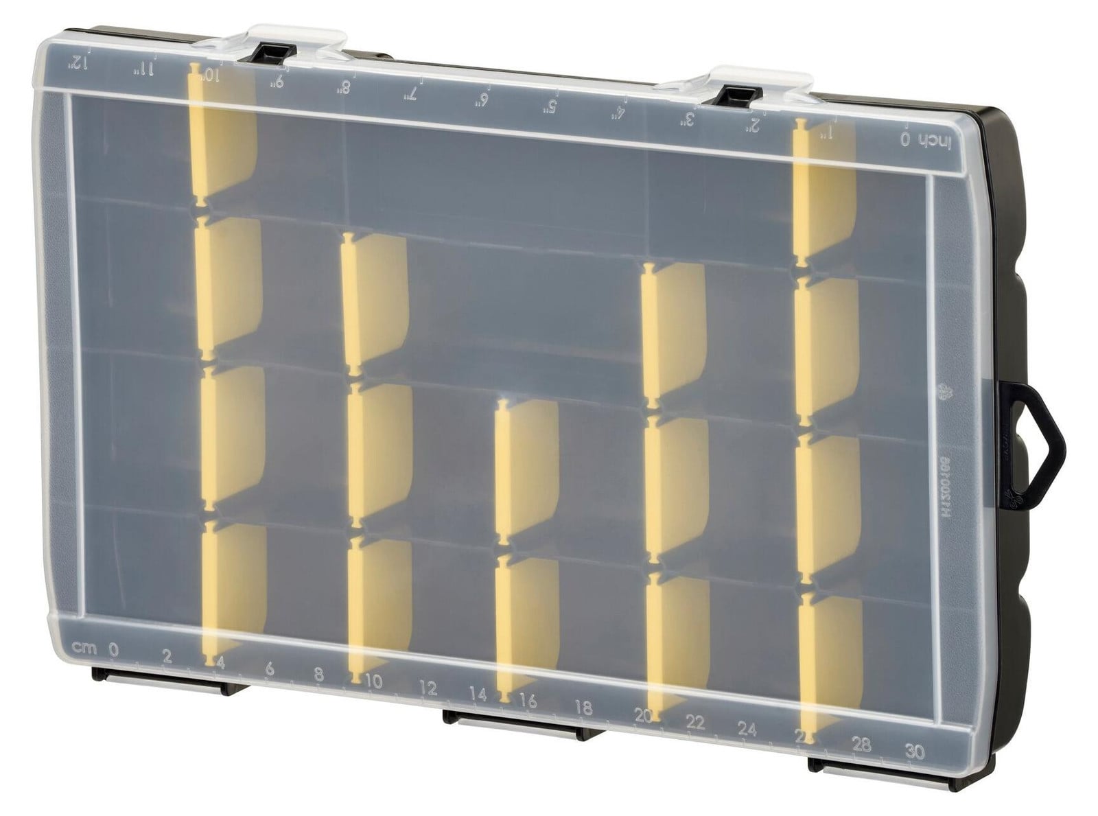 Stanley OPP Organizer 14 inch zwart/transparant met 22 compartimenten