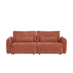 Primo Schlafsofa mit Bettkasten Mossa ¦ kupfer ¦ Maße (cm): B: 238 H: 87 T: 103.0