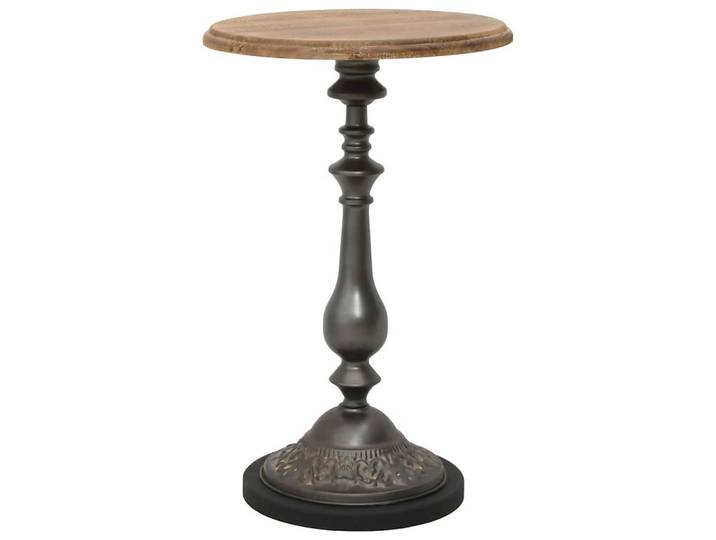 vidaXL Beistelltisch vidaXL Beistelltisch Tannenholz Massiv 40 x 64 cm Braun
