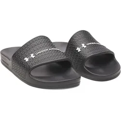 UNDER ARMOUR ARMR Lite Slides Badelatschen Damen 001 - black/black/white 44.5