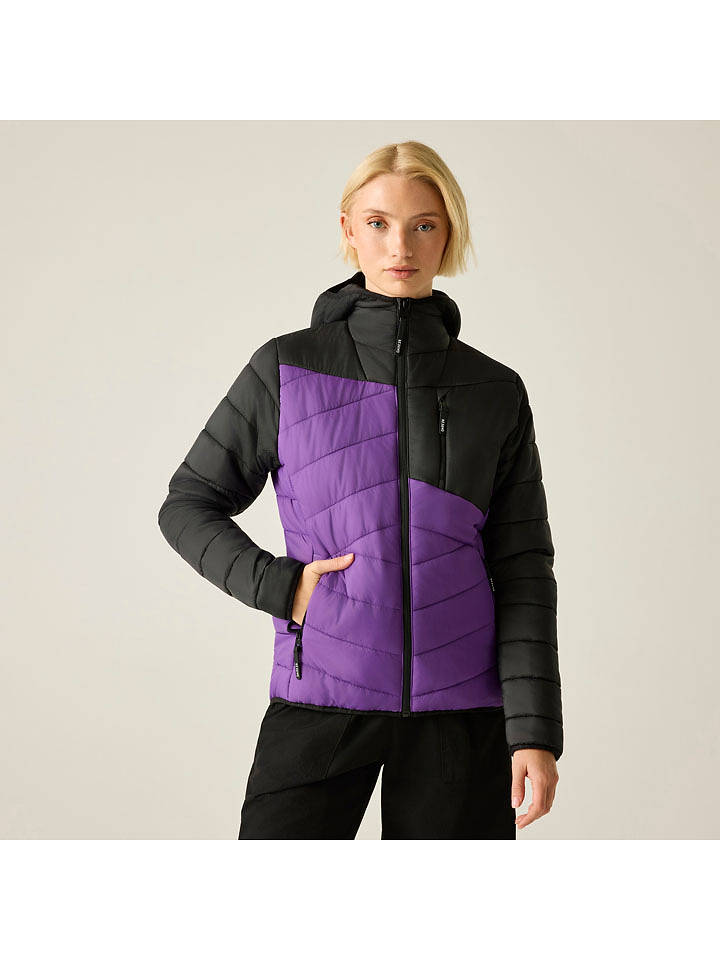 Dare 2b Steppjacke "Aero Fuse" in Schwarz/ Lila - 36