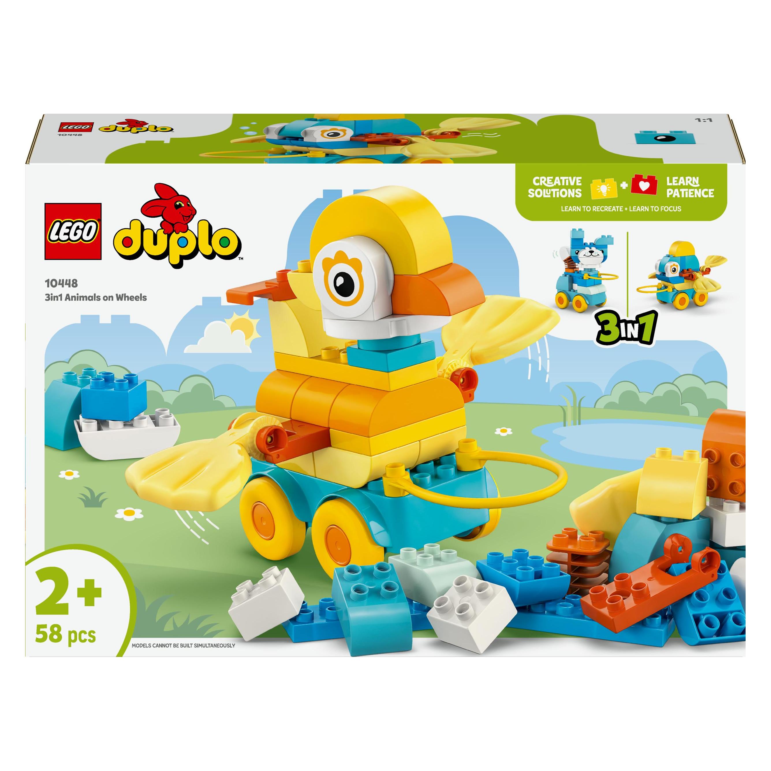 LEGO Tiere auf Rädern 3-in-1-Set (10448) (10448)