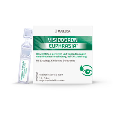 WELEDA AG VISIODORON Euphrasia Augentropfen 10X0.4 ml 17935226