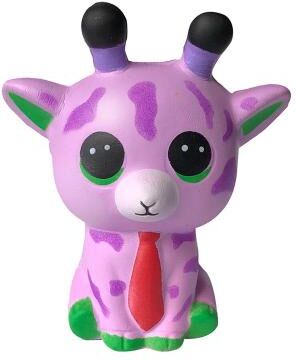 Inspired Deals Cute Deer Slow Rising Squishy Stress Relief Toy Set, 2PCS Soft PU Sensory Fidget purple