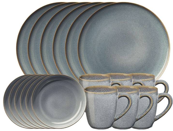 ASA SELECTION Frühstücks-Set Selection SAISONS Frühstücksset denim 18tlg