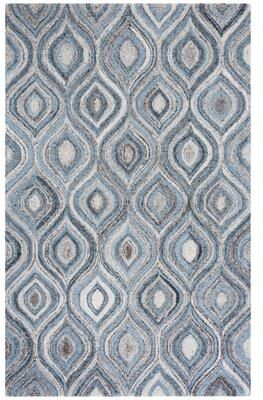 SAFAVIEH Handmade Abstract Annebeth Geometric Ogee Wool Rug