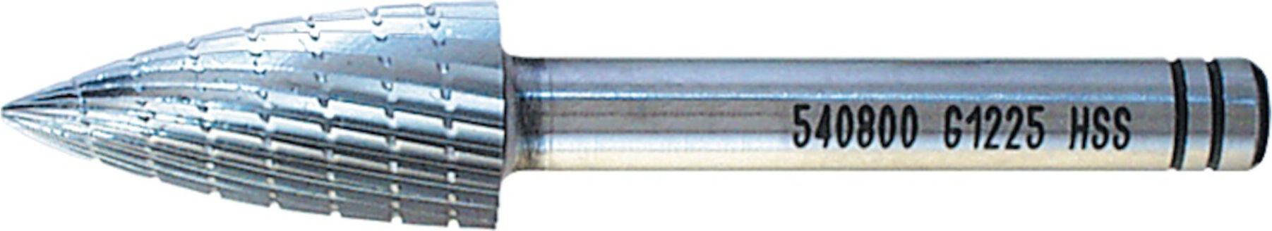 HOLEX Frässtift Z3 - mittel mit Spanbrecher G1630 (540800 G1630)