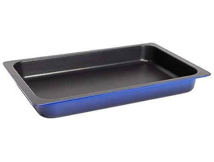 Contacto AluChef® Bräter GN 1/1 blau 53 x 32,5 cm, Höhe 6,5 cm, 8500 ml