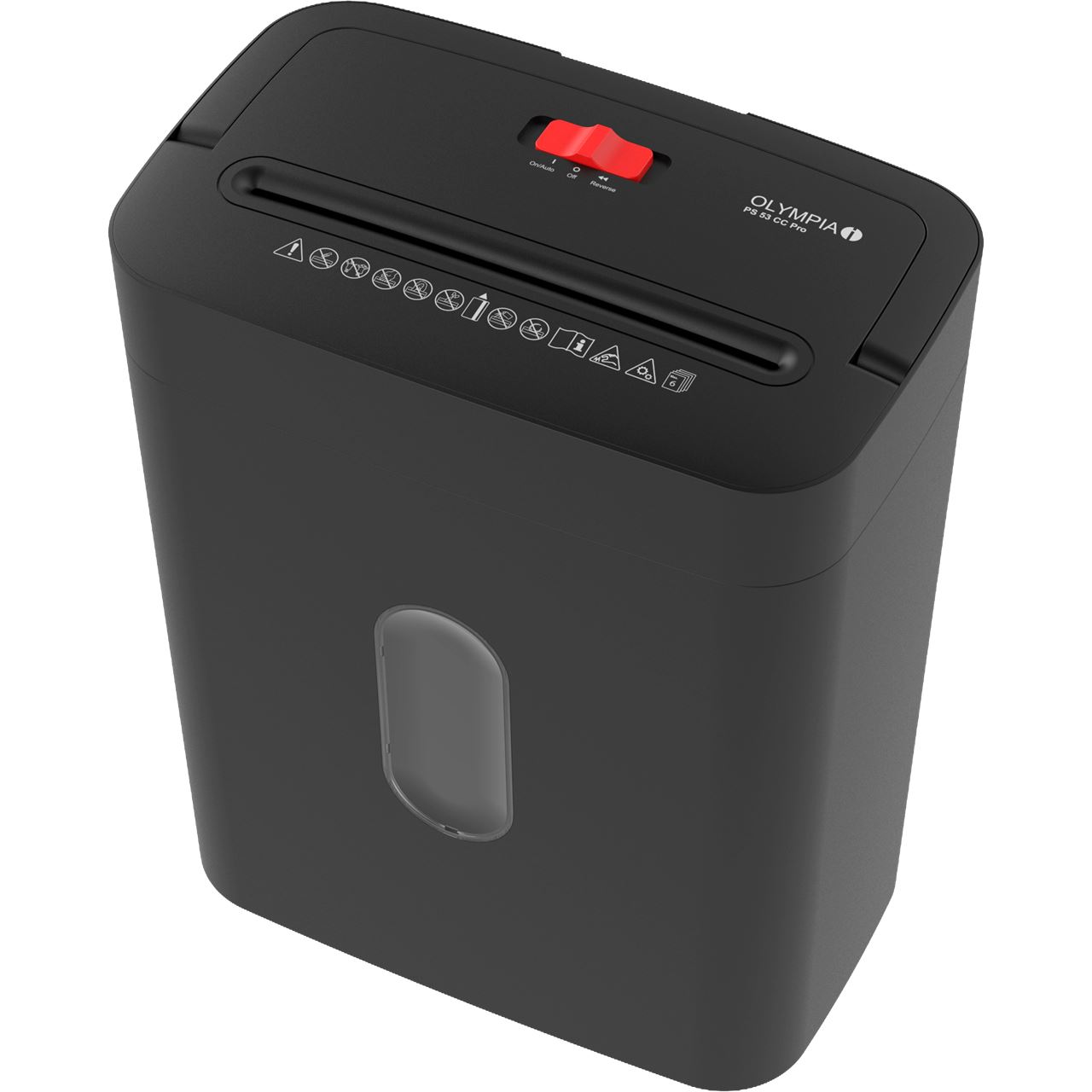 Olympia Aktenvernichter PS 53 CC Pro schwarz