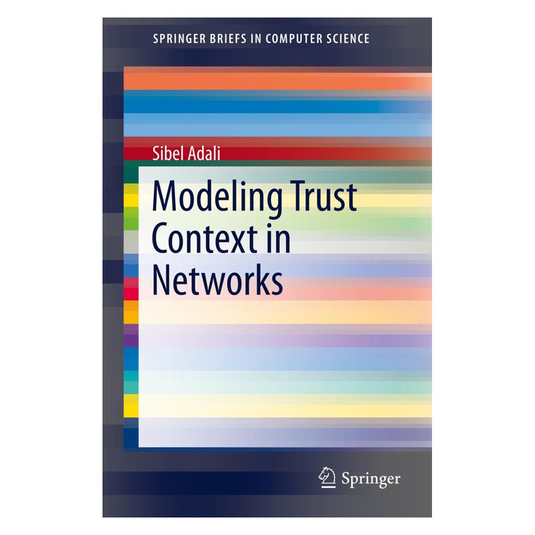 Springer Modeling Trust Context in Networks (Englisch, Softcover, Sibel Adali) (55515838)