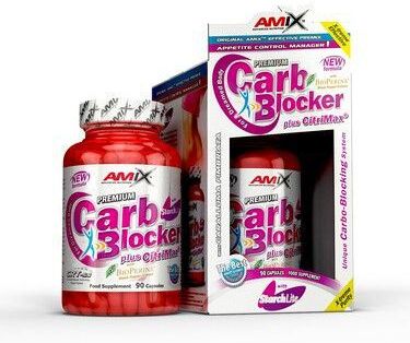 Amix Carb Blocker With Starchlite 90 Capsules