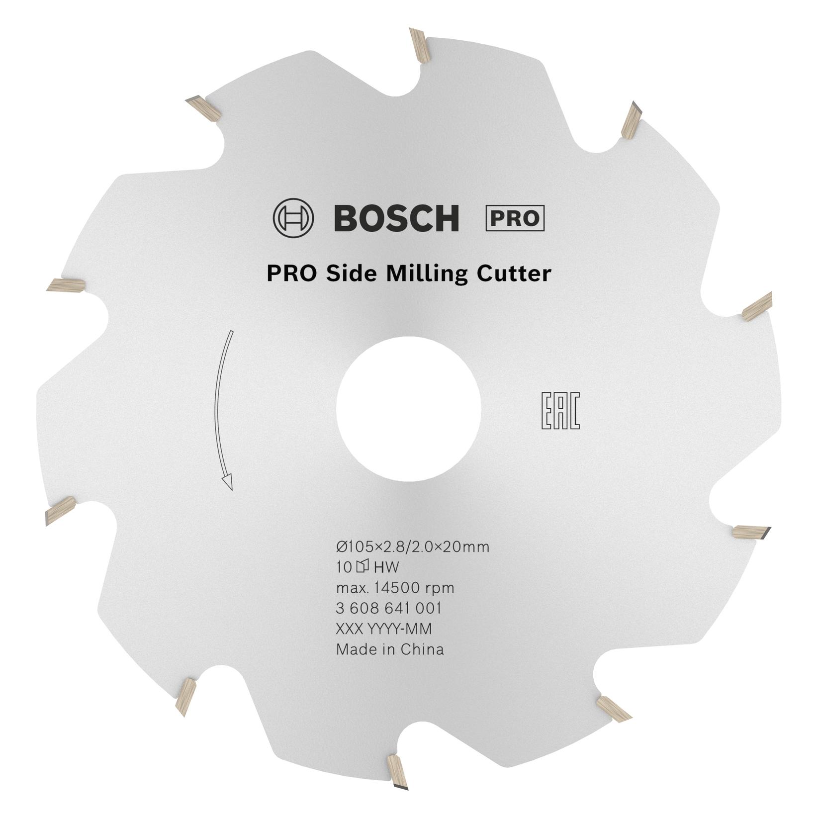 Bosch Professional Zubehör Blattschneider, 10, 20 mm, 2,8 mm (3608641001)