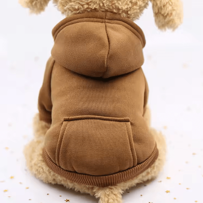 Uplift Curations Small Dog Clothes Warm Pet Dog Outfit For Chihuahua, French Bulldog And Puppies brown s Suggest 1 2kg