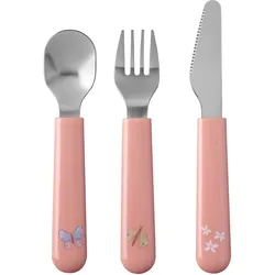 Mepal kinder-besteckset mio 3-teilig - flowers & butterflies