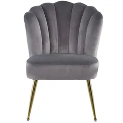 Kayoom Stuhl Rochelle 100 Grau