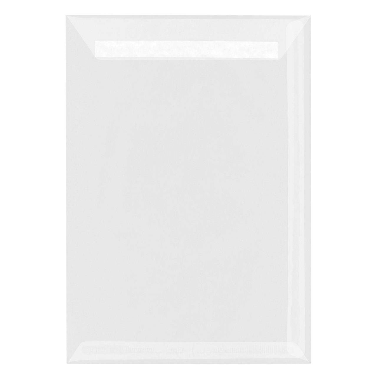 SIGEL Versandtaschen DIN C4 ohne Fenster transparent 25 St.
