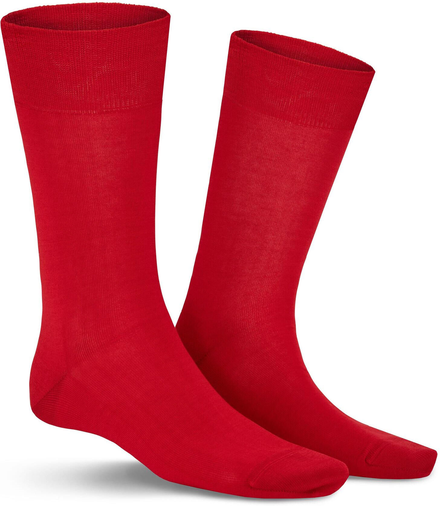 Socken KUNERT "CLARK", Herren, Gr. 43-46, Sockengröße, rot, Baumwollmischung, normal, Socken Socken, druckfreier Komfortbund, Cotton-Mix