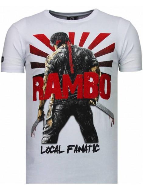 Local Fanatic Rambo shine rhinestone t-shirt