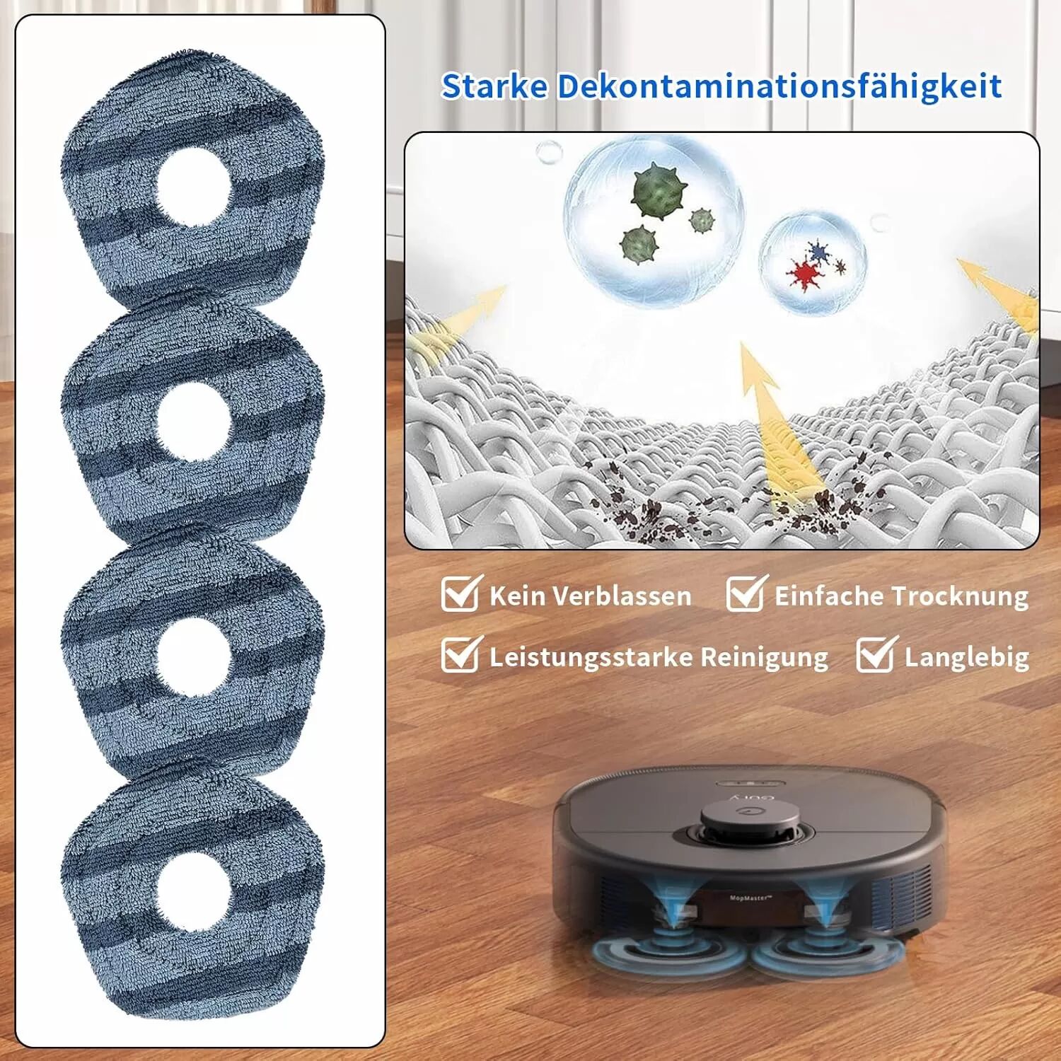 INF Ersatzteile für den Eufy X10 Pro Omni Roboterstaubsauger