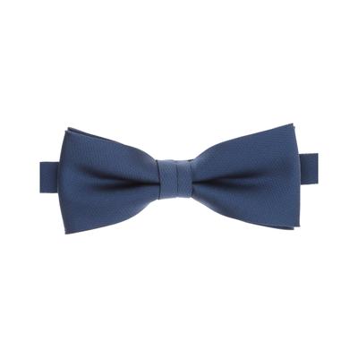 Fliege VENTI "VENTI Fliege uni", Herren, blau (mittelblau), 70% Polyester, 30% Seide, Fliegen