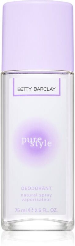 Betty Barclay Pure Style déodorant avec vaporisateur pour femme 75 ml
