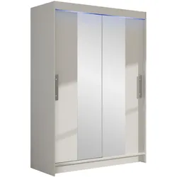 KLEIDERSCHRANK Miami II, mit RGB LED Beleuchtung