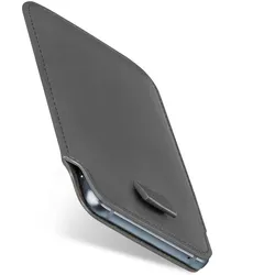 moex Pull Case Samsung Galaxy S22 Einsteckhülle Leder Optik