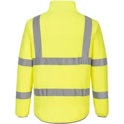 Warnschutz Fleecejacke "EC70" Eco - S - gelb