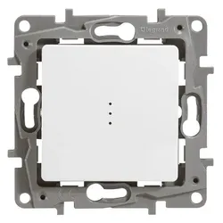 Legrand 664510 Niloe Wechselschalter beleuchtet Spreizkralle Farbe: Ultraweiß