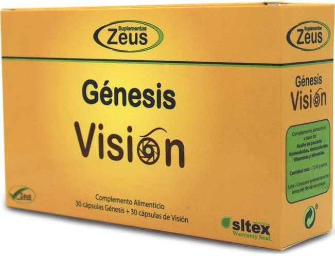 Suplementos Zeus Zeus Génesis Visión 60 caps