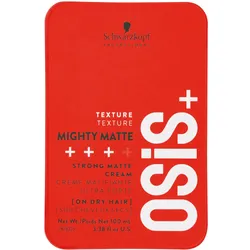 100ml Schwarzkopf Professional OSIS+ Texture Mighty Matte Strong Matte Cream