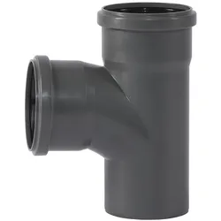 HT Safe Abflussrohr Einfachabzweig 67° (Ausführung: DN 75/75)