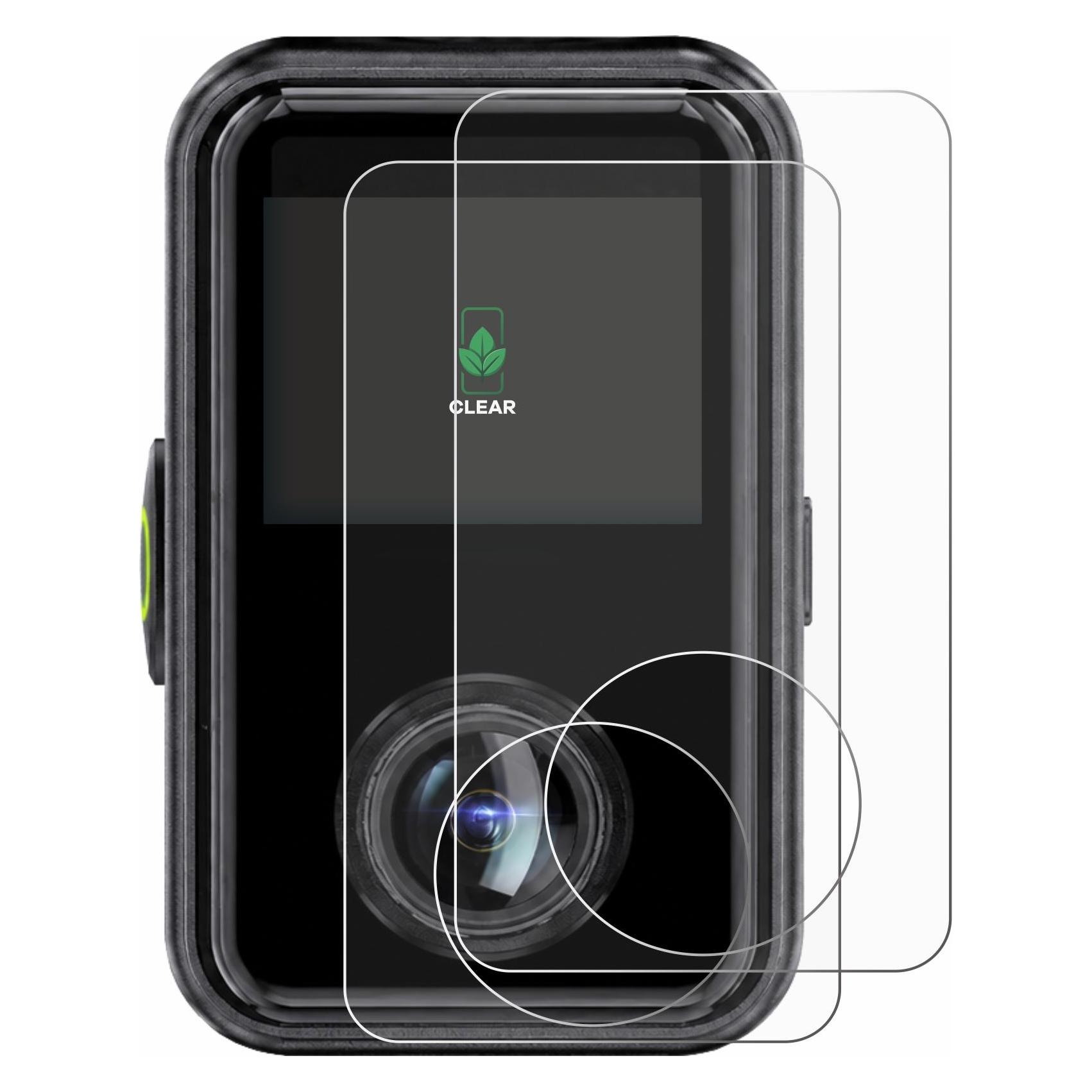 ScreenLeaf Schutzfolie für Vantrue E360 Ace Displayschutz Display Schutz Folie Klar Transparent (6163510)