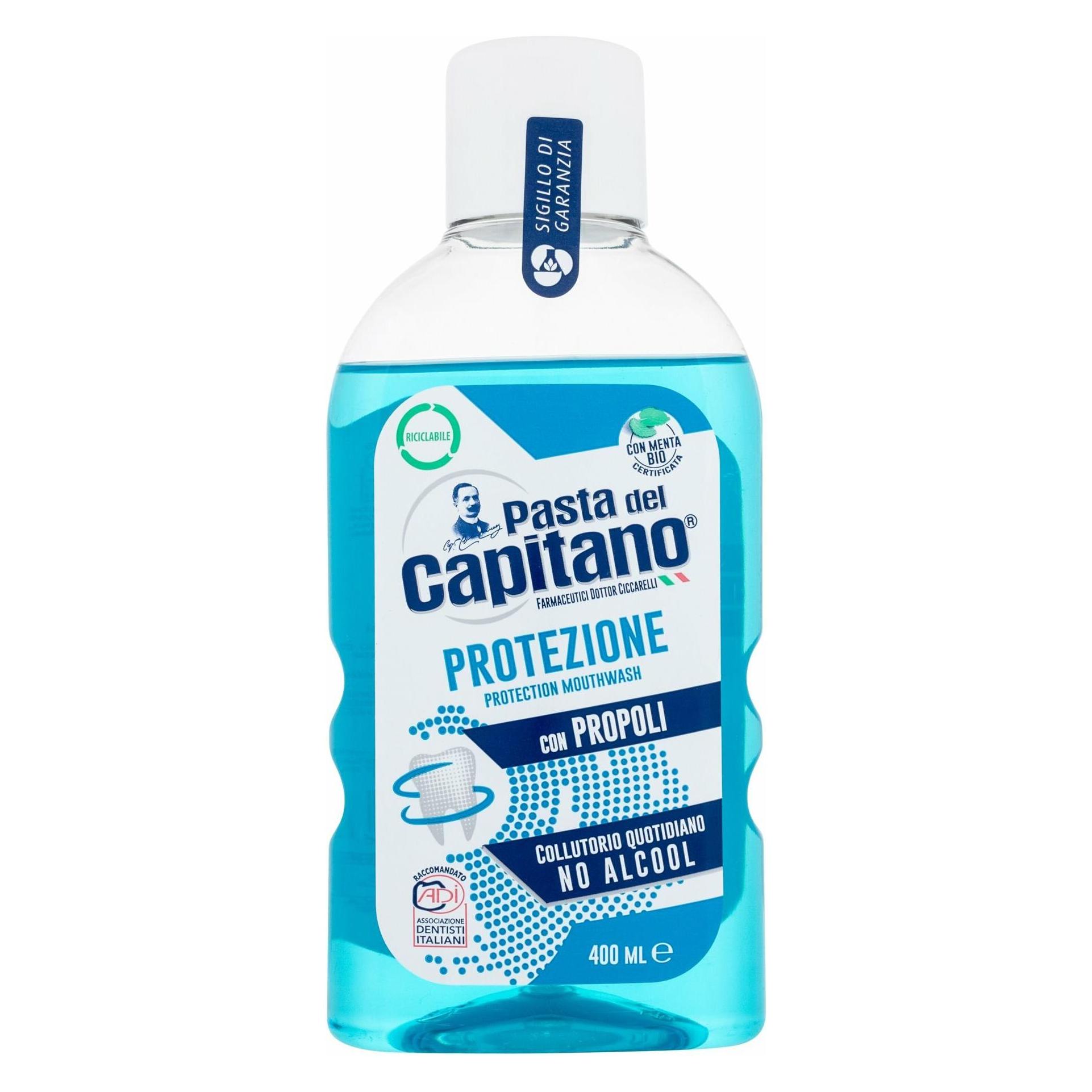 Capitano Pasta del - Mouthwash with propolis Protection 400 ml (U) (400 ml, Mundspülung) (8002140032806)