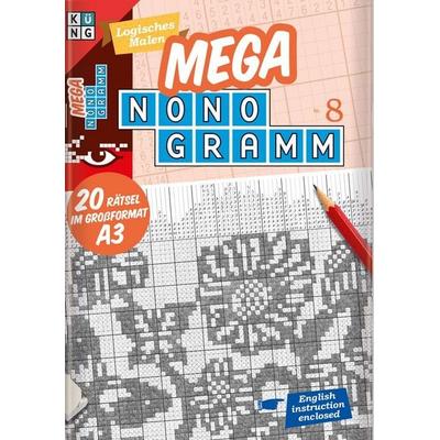 Mega-Nonogramm 8, Set von Keesing Schweiz AG, Keesing Schweiz AG, 978-3-907751-10-7