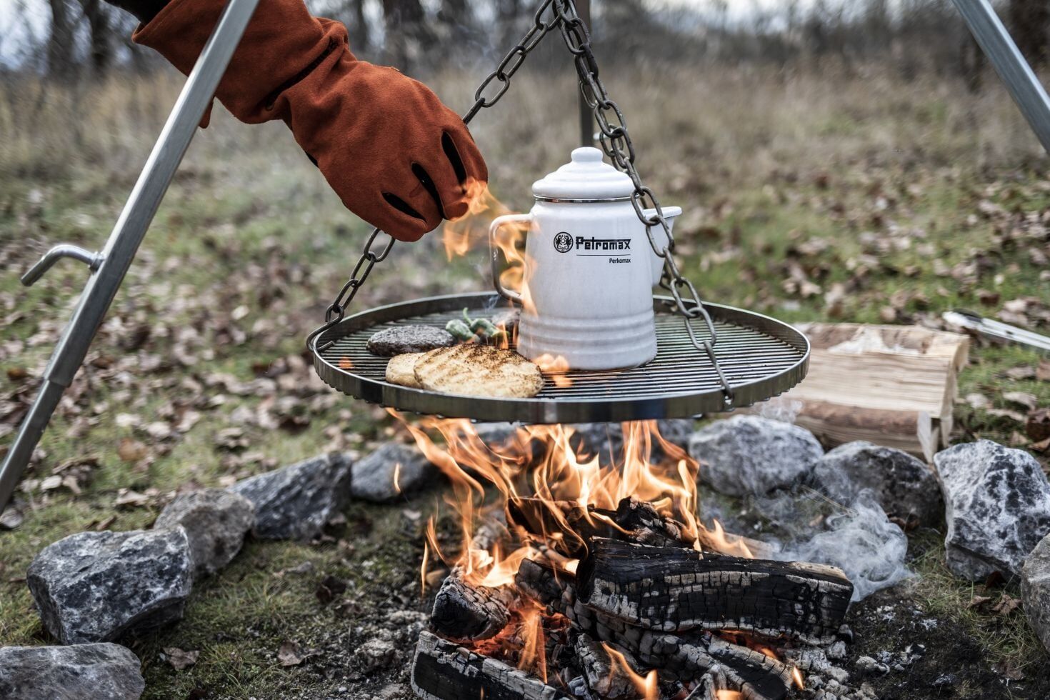Petromax Tee-/Kaffee-Perkolator PERKOMAX weiss