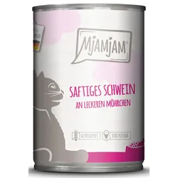 MjAMjAM saftiges Schwein an leckeren Möhrchen 6x400 g