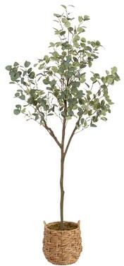 Kate and Laurel Eudora Faux Eucalyptus Tree