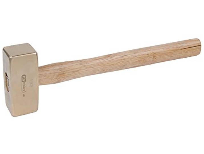 KS Tools 963.2053 BRONZEplus Vuisthamer, 2000 g, met Hickory steel