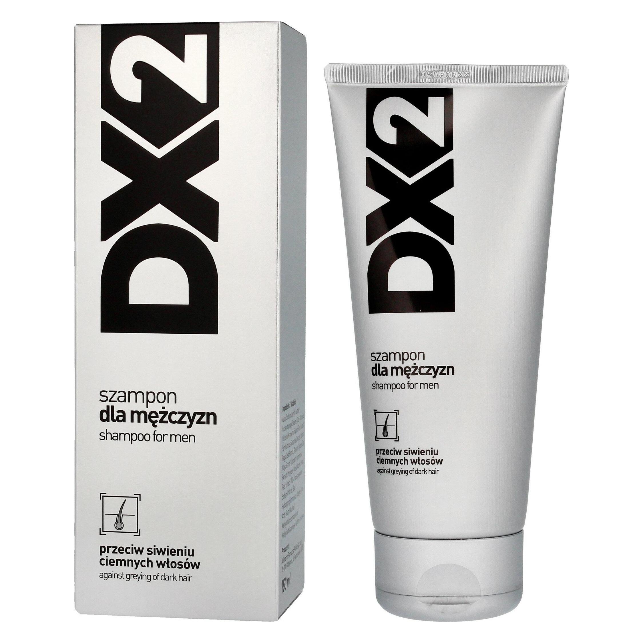 DX2 Shampoo For Men Shampoo For Men Against The Sowing Of Dark Hair (Flüssiges Shampoo, 150 ml) (30273934)