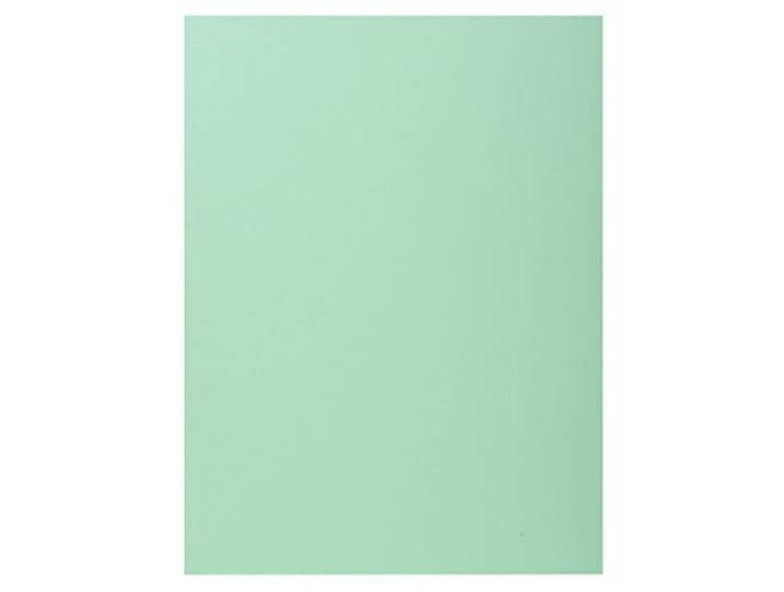 Exacompta 50 Chemises Rigides 1 rabat Super Vert clair