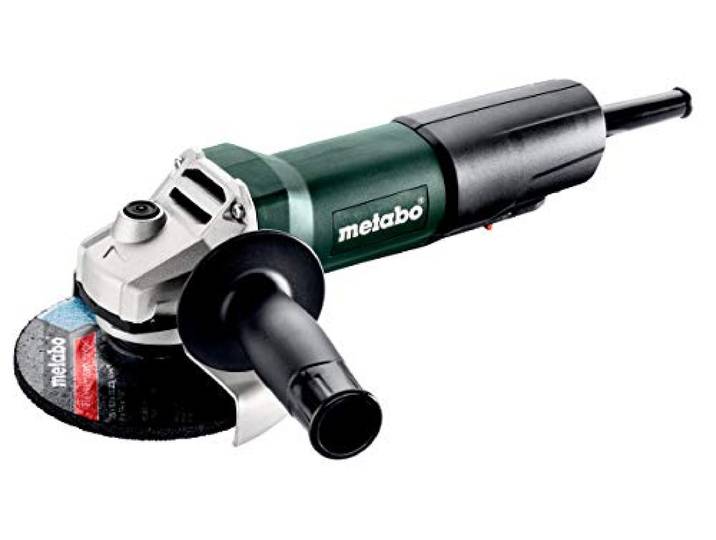 METABO 603610000 - Miniamoladora con protección contra rearme y tecnología Hombre muerto WP 850-125 850W