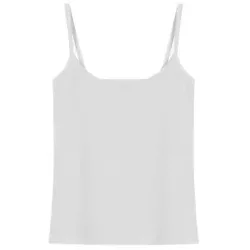 Bread and Boxers Singlet Woman Weiß Ökologische Baumwolle Small Damen
