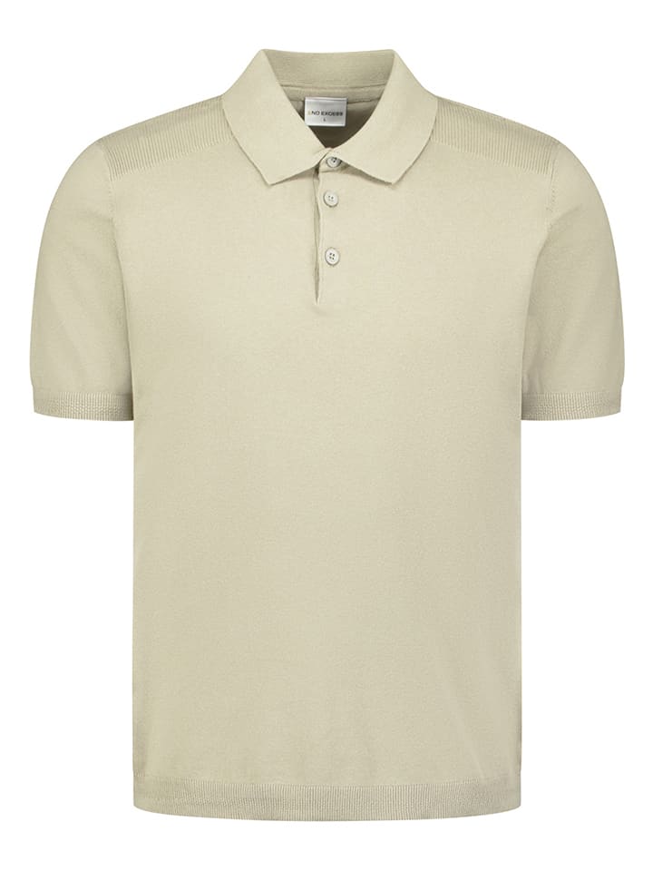 No Excess Poloshirt in Beige - M