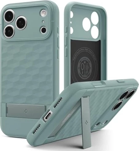 Spigen Parallax S MagSafe Sage Green iPhone 17 Pro Max