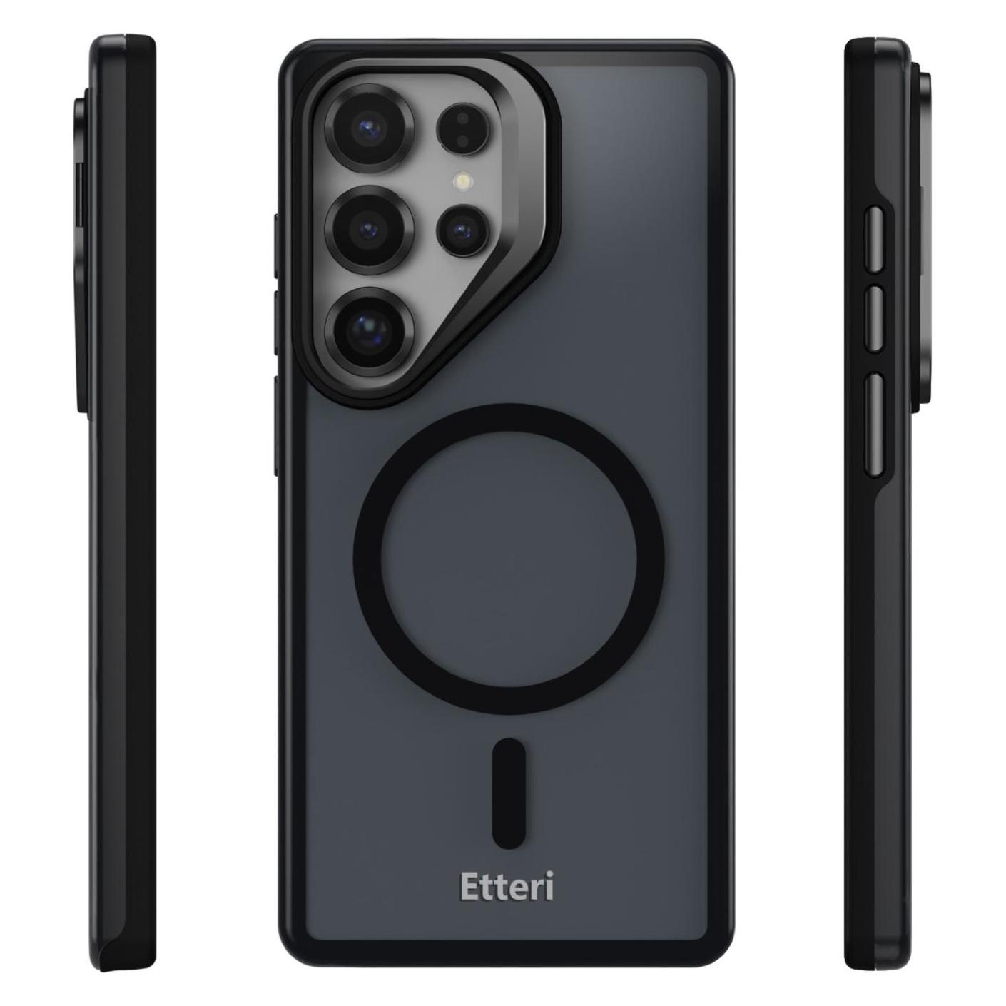 Etteri Morning Fog case for Samsung S25 Ultra black (Samsung Galaxy S25 Ultra) (65379024)