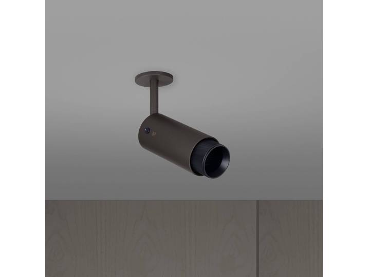 Buster + Punch Exhaust Spot Cross grafit/schwarz Cross, dimmbar, schwarz, für Wohn- / Esszimmer, Aluminium, Design