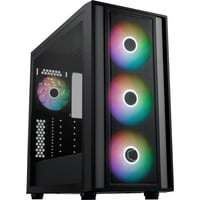 MasterBox 600, Tower-Gehäuse schwarz, Tempered Glass